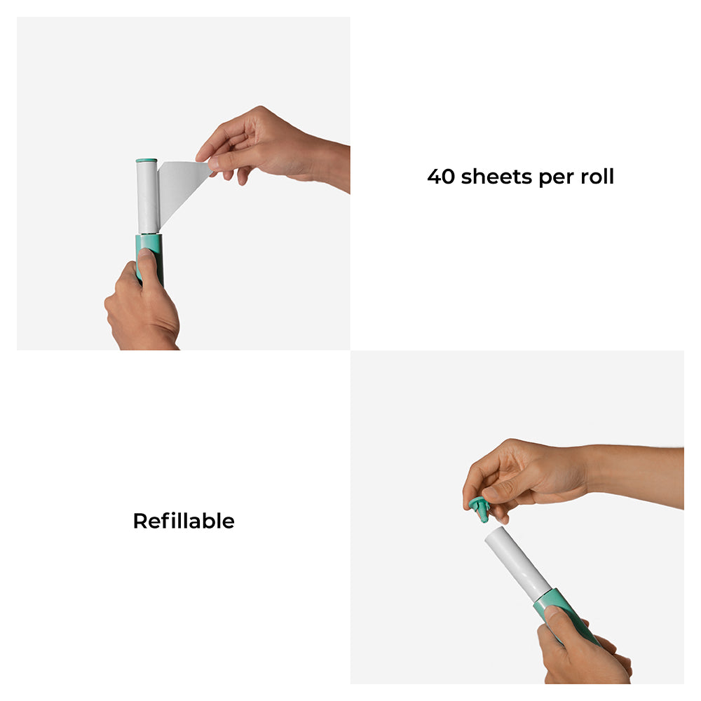 Schatzkiste 2-in-1 Tierhaarentferner und Fusselrolle