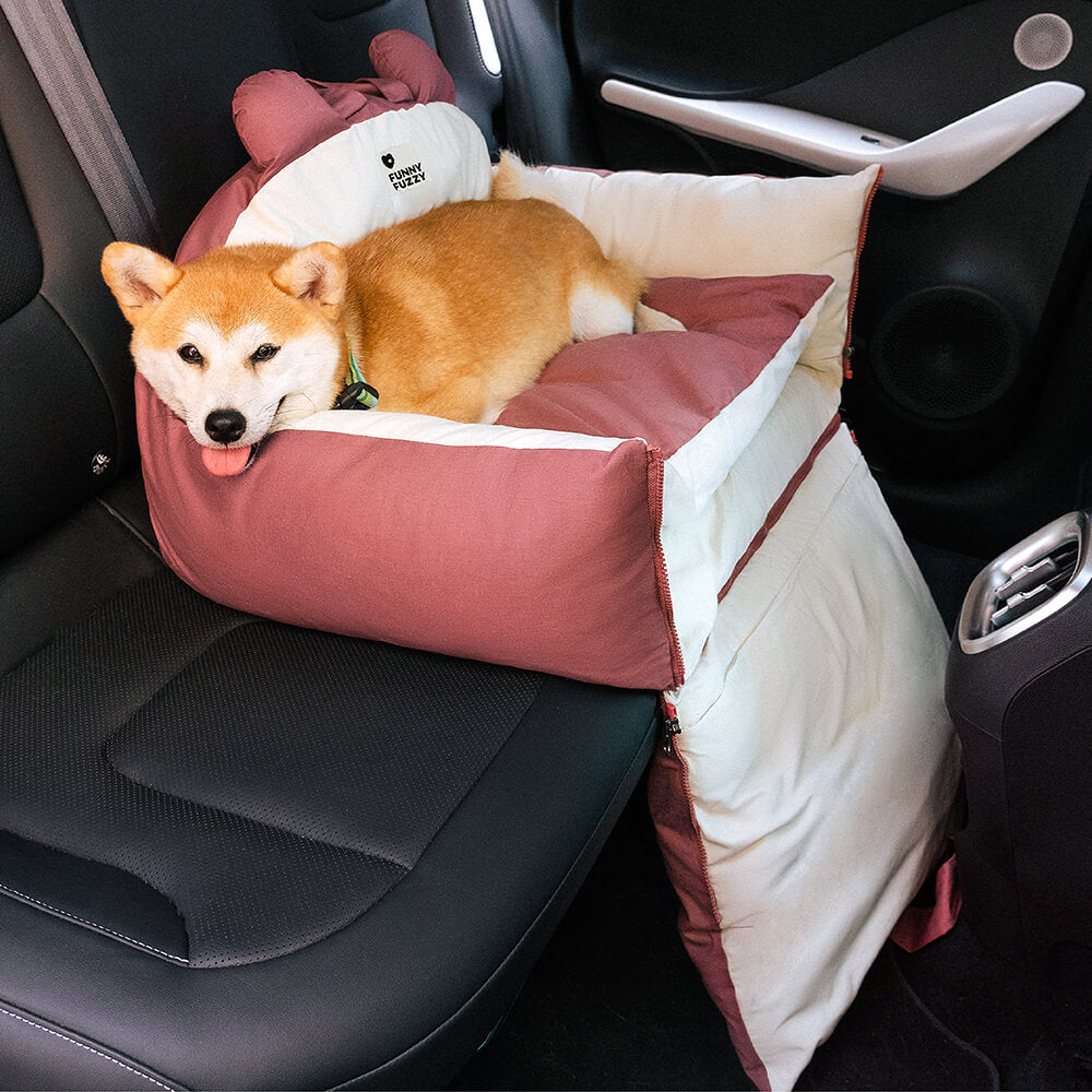 Lustiges Reisesicherheits-Autositzbett für große Hunde der Zootopia-Serie