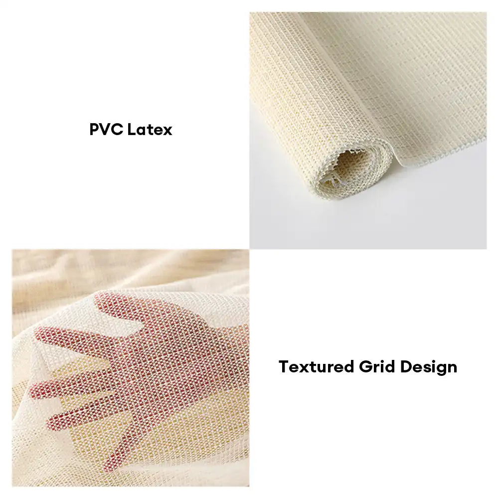 Zuschneidbare Multi-Purpose PVC Anti-Rutsch Grip-Pad für Teppiche, Betten, Sofas und mehr