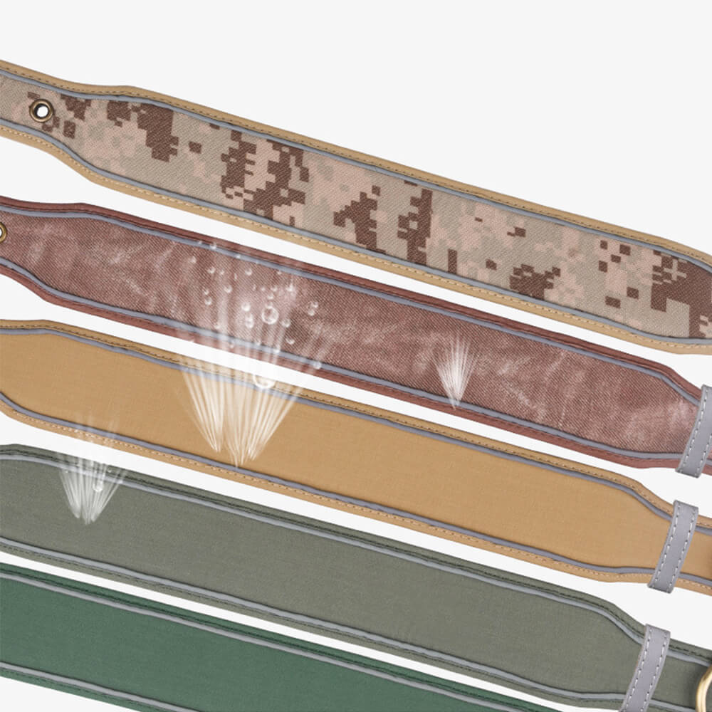 Bedrucktes reflektierendes weiches Mikrofaser-Hundehalsband