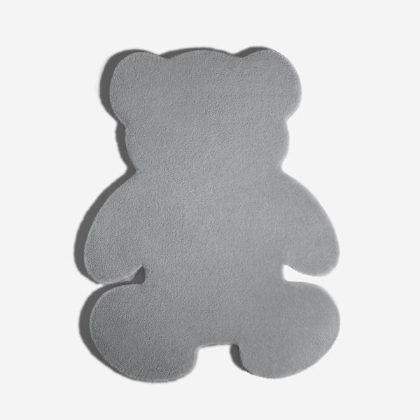 Große Flauschige Haustiermatte in Teddybärform