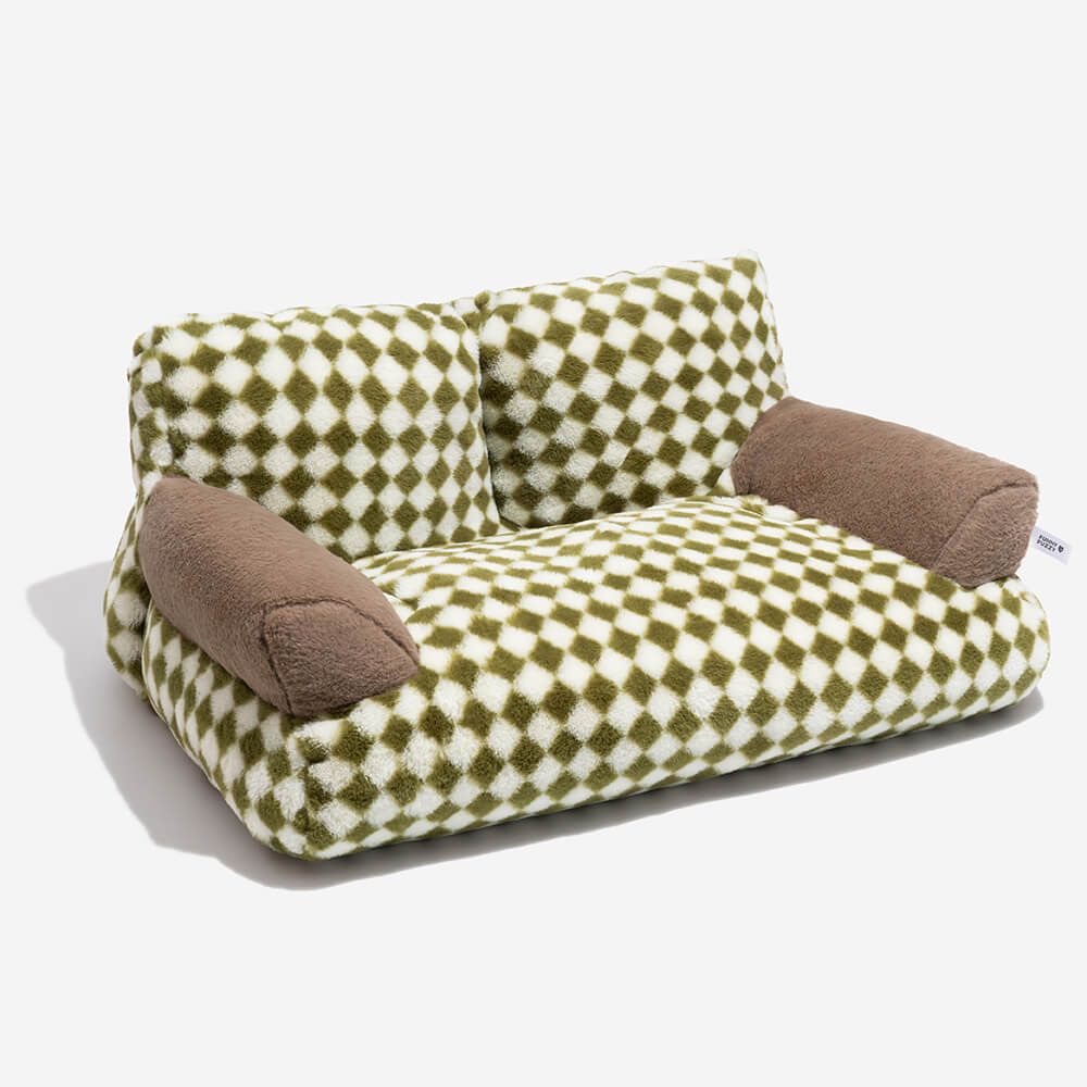 Vintage Leisure Diamond Schlafsofa für Hunde und Katzen