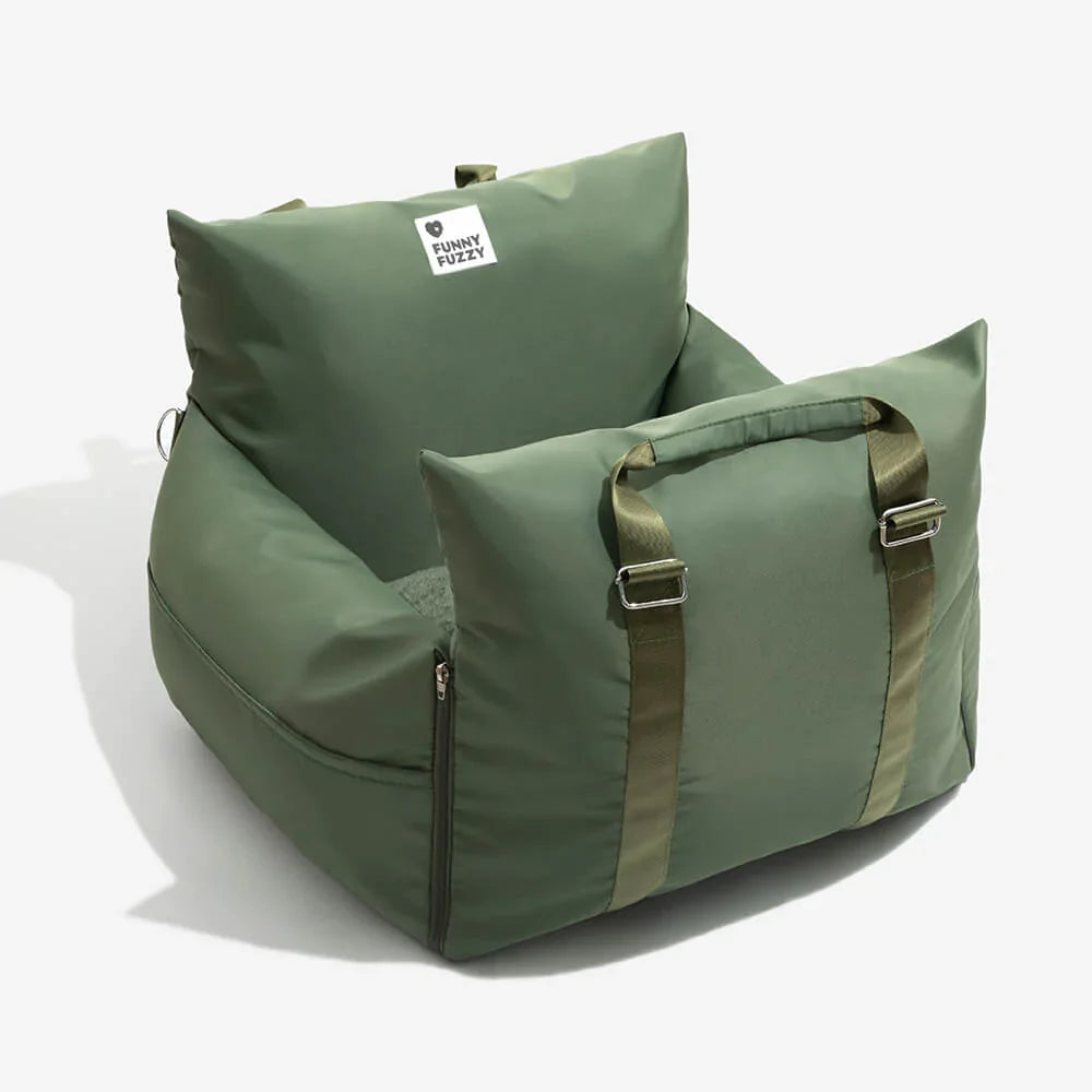 Dog Car Seat Bed - First Class - FUNNYFUZZY