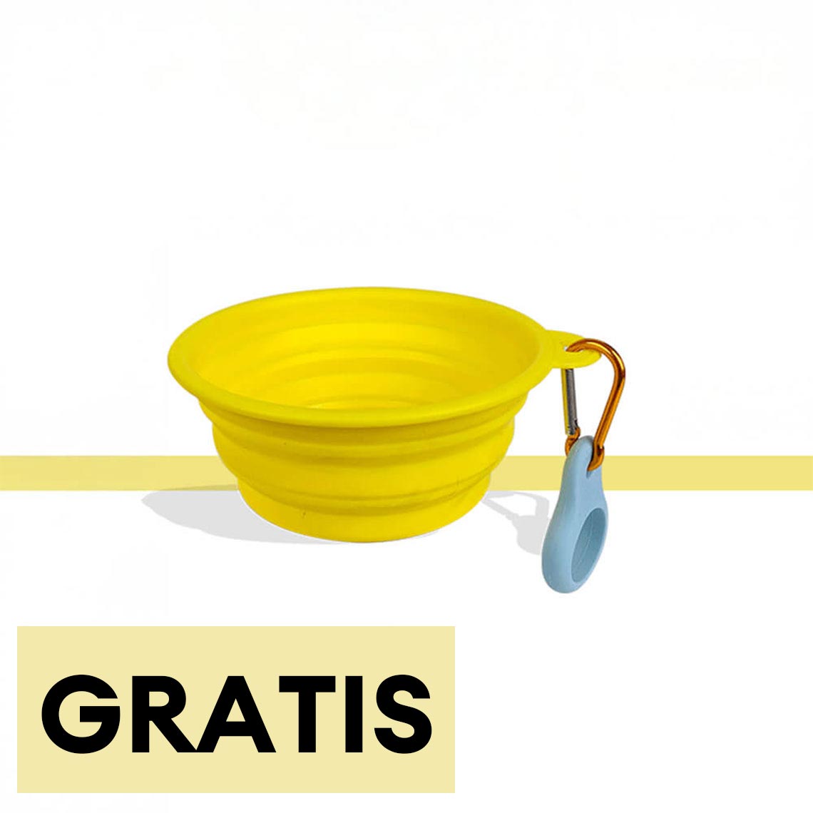 Tragbare faltbare erweiterbare Silikon-Hundernährungs- und Wasserschüssel