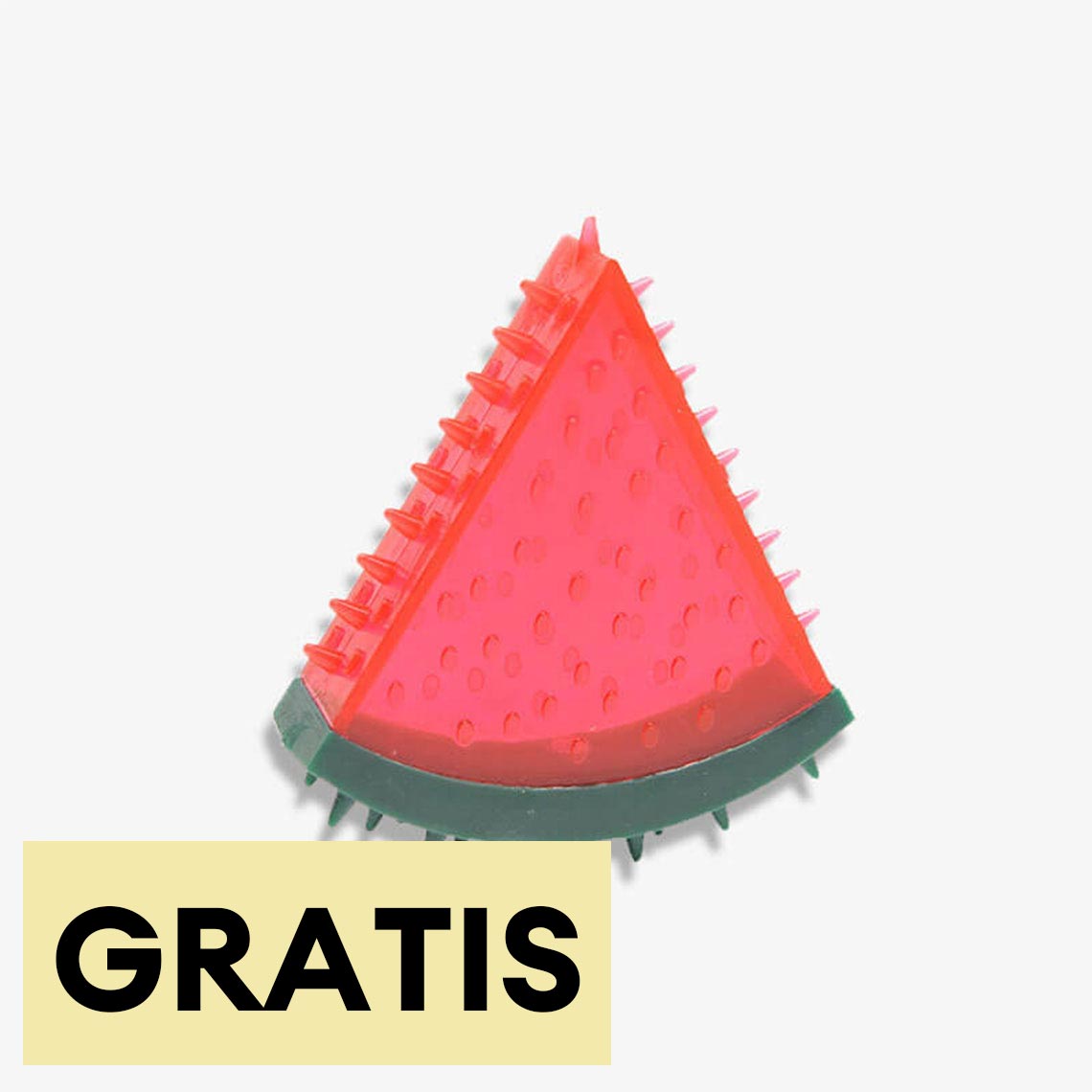 Beißspielzeug aus Gummi mit Wasserfüllung in Form einer gefrorenen Frucht für Hunde