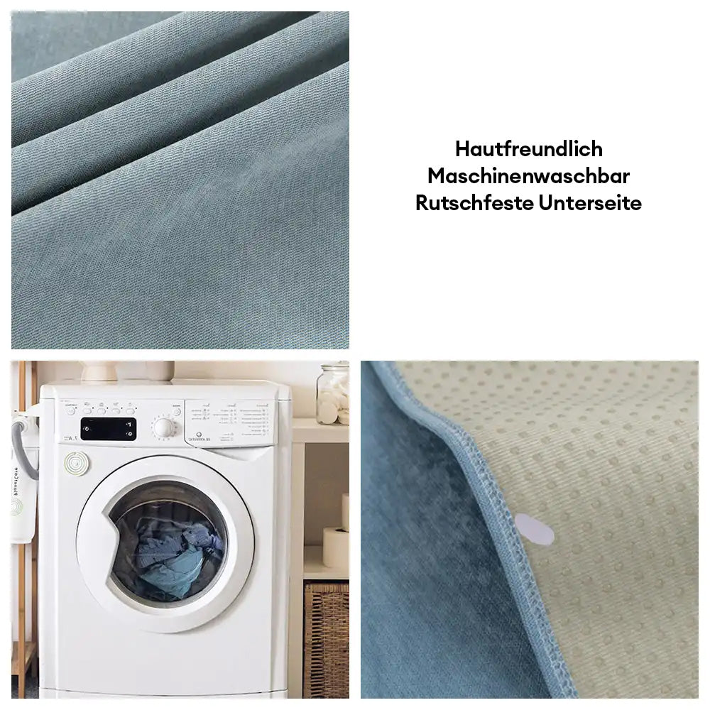 Ganzjahres-Wasserabweisender Anti-Rutsch-Sofabezug im Colorblock-Design für Haustiere und Kinder