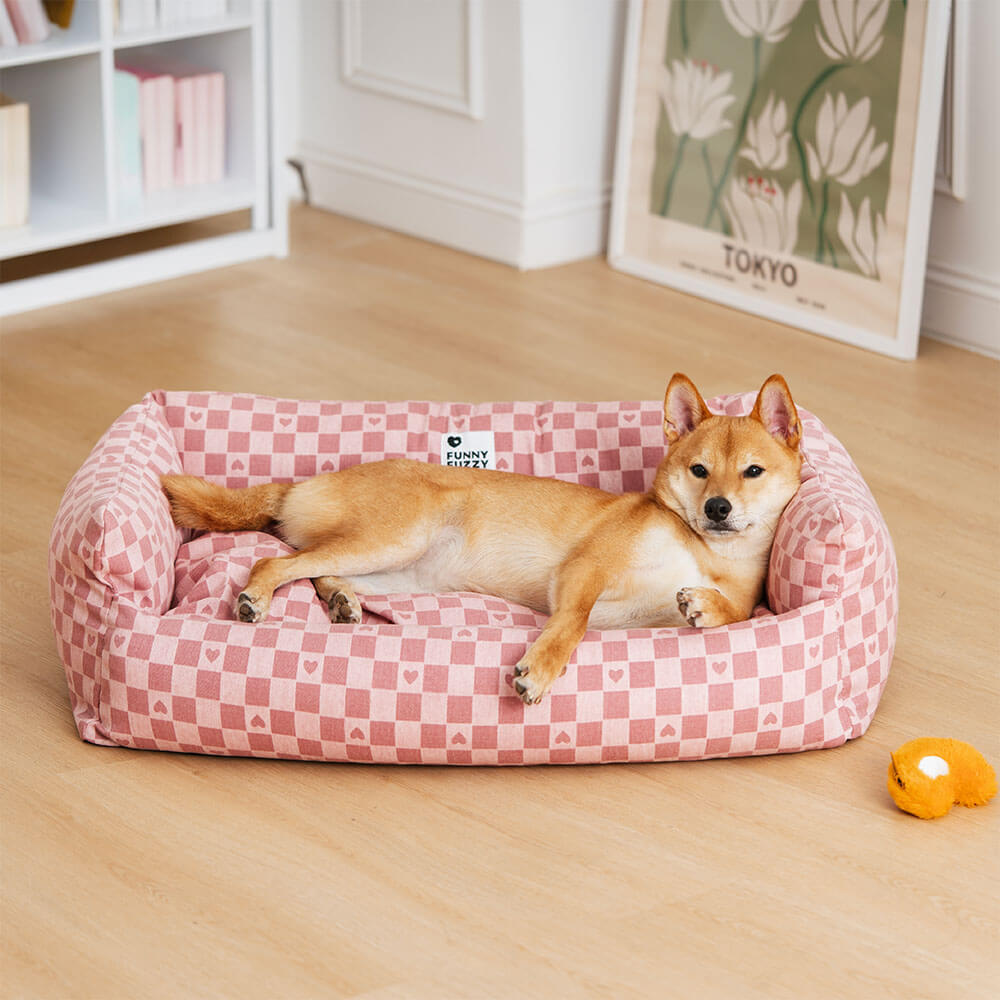 Canapé-lit pour chien à sommeil profond Heartbeat Series