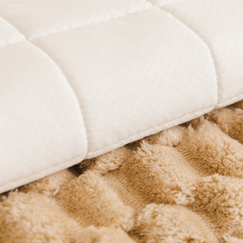 Honigwaben Plüsch Verdickte Weiche Sofa Dekoration Haustiermatte Couchbezug