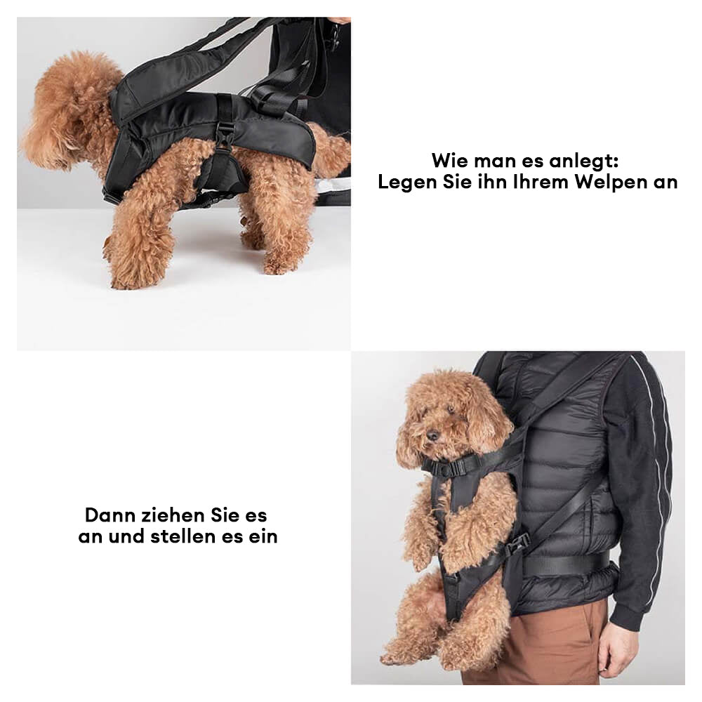 Hundetragetasche Rucksack - Cockpit