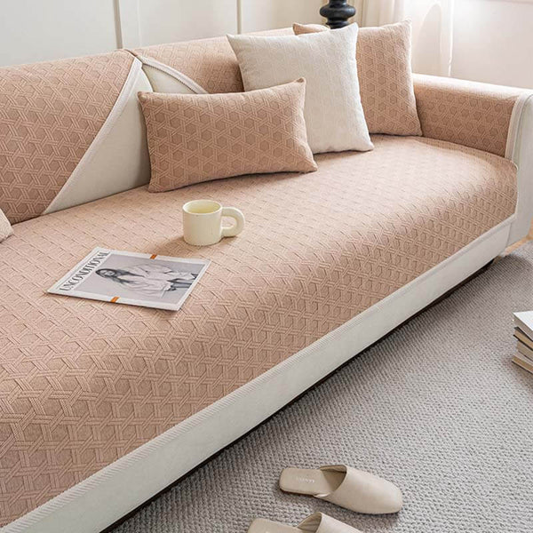 Wasserabweisender und Ölbeständiger Sofabezug aus Jacquard-Chenille-Stoff