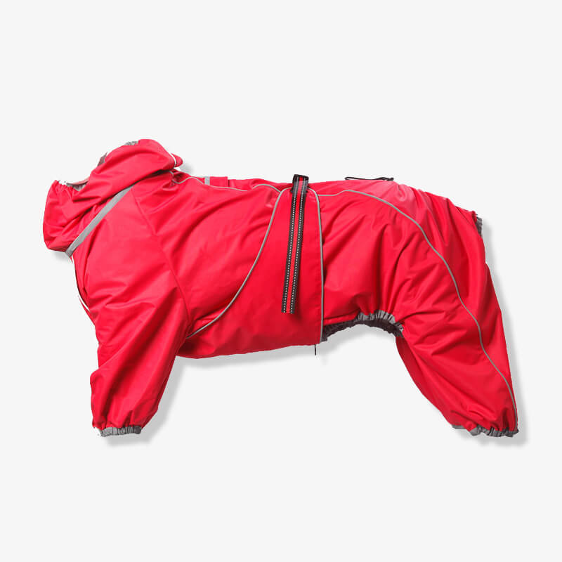 Veste d'extérieur pour grand chien, manteau de pluie imperméable et réglable pour chien