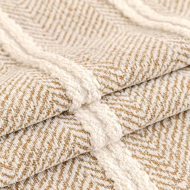 Große Fischgrät-Chenille dicke kratzfeste Sofaschutz-Sofahülle
