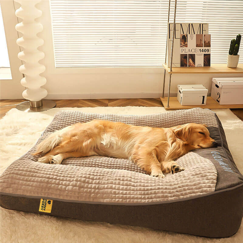 Großes Outdoor-Kratzfestes Rückenprotektions-Hundekissenbett