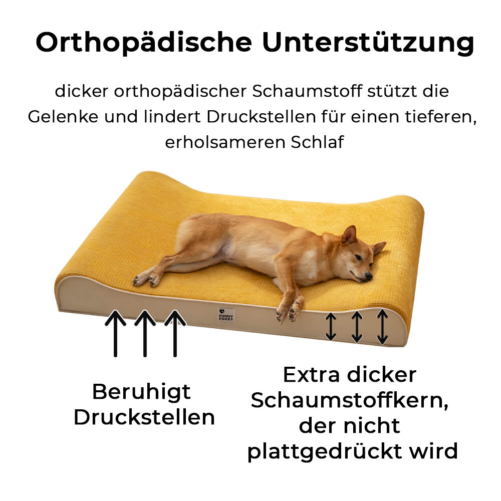 Luxuriöser Wasserdicht Lounge Orthopädisches Hundebett