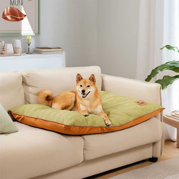 Luxuriöse wasserabweisende beidseitige beruhigende Hundematte