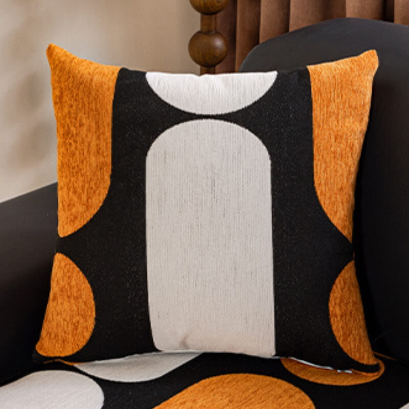 Moderner unregelmäßig geformter Chenille kratzfester Sofaüberzug