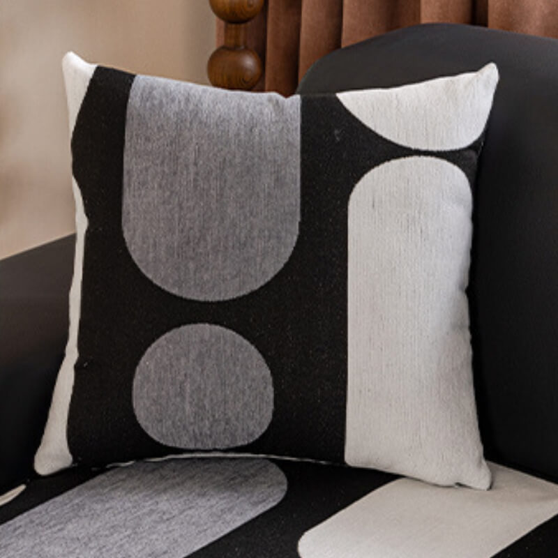 Moderner unregelmäßig geformter Chenille kratzfester Sofaüberzug
