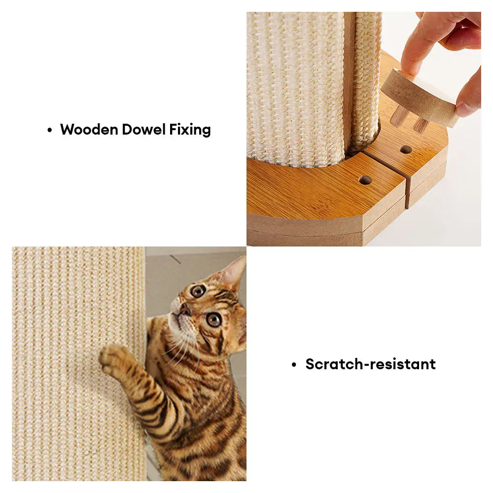 Multifunktionaler anpassbarer Sisal-Schutz-Sofa-Katzenkratzbaum