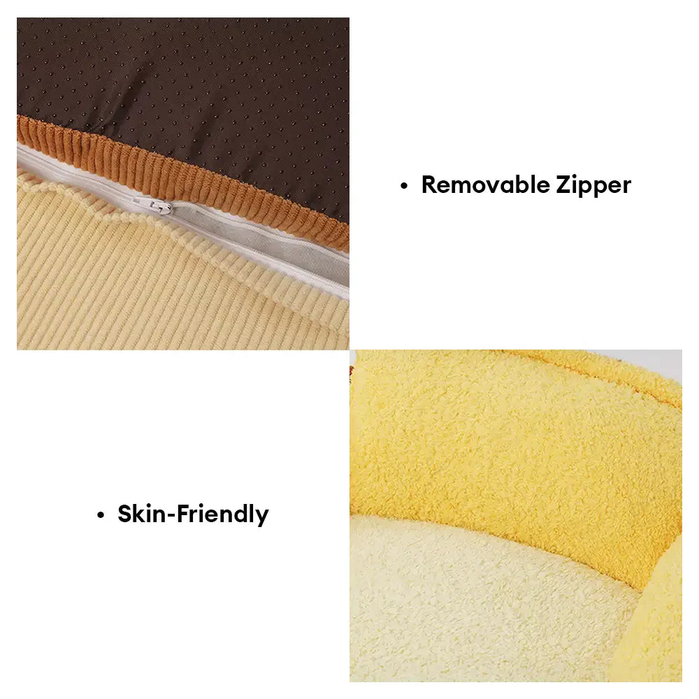 Multifunktionales vollhalsunterstützendes Hundesofa-Bett für tiefen Schlaf