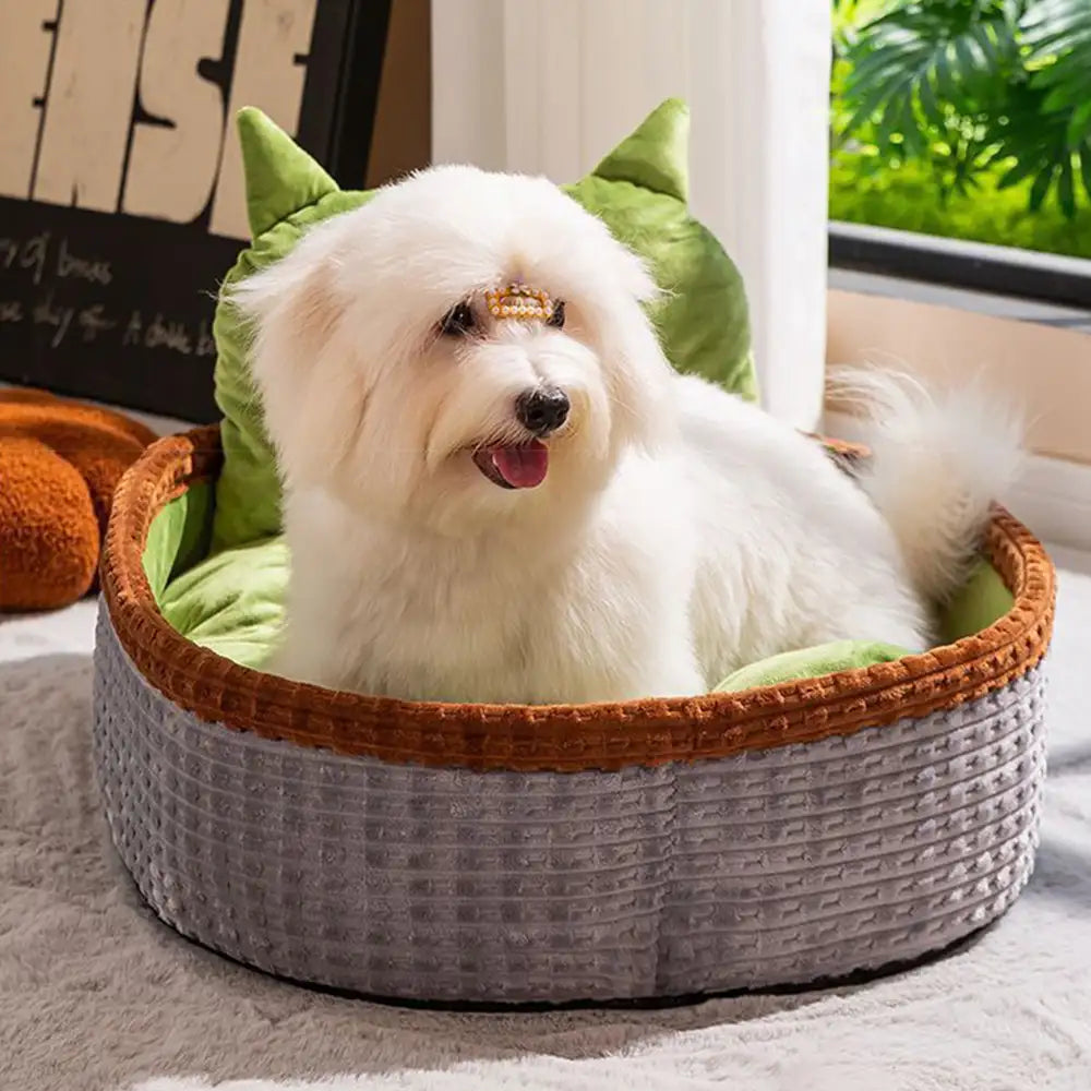 Nack stütze weiche erhöhende Rahmen Tiefschlaf Haustier Liege Kissen Hundebett