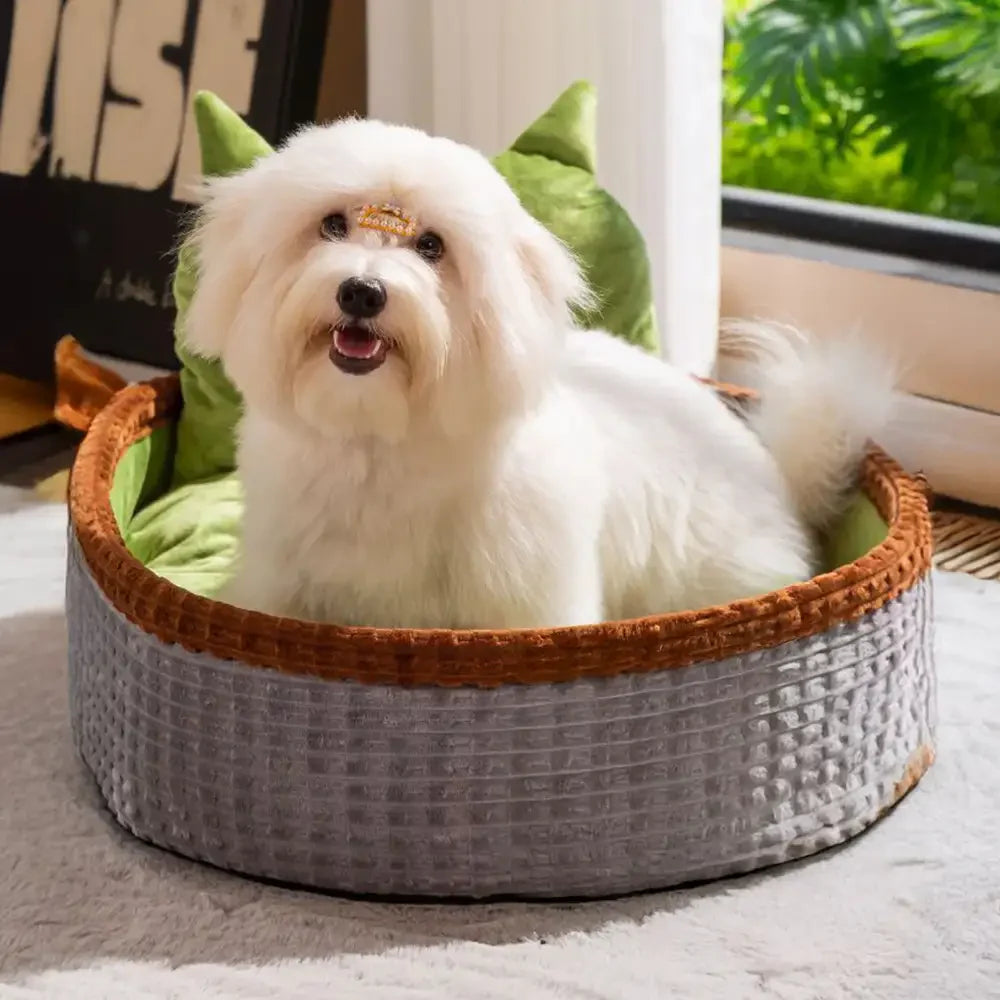 Nack stütze weiche erhöhende Rahmen Tiefschlaf Haustier Liege Kissen Hundebett