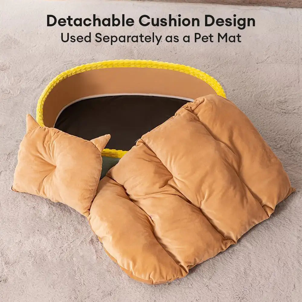 Nack stütze weiche erhöhende Rahmen Tiefschlaf Haustier Liege Kissen Hundebett