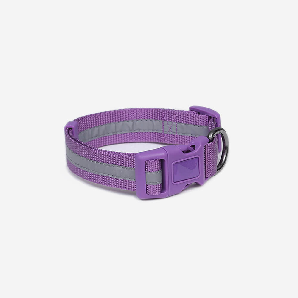 Nylon verstellbares reflektierendes nicht ziehendes Hundegeschirr mit Halsband und Leine