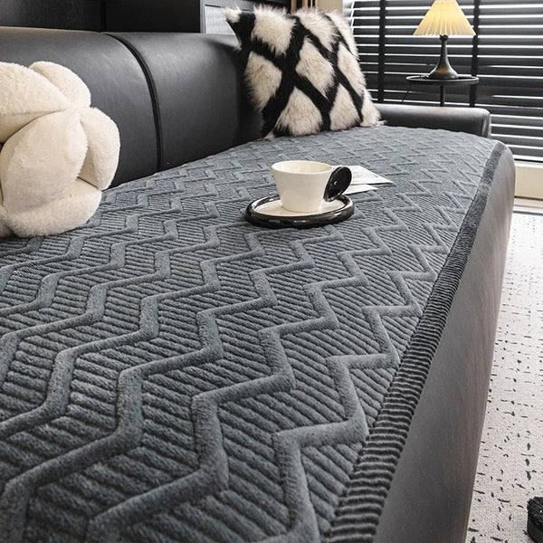 Hautfreundliche Velours Bequeme Hundematte Rutschfester Couchbezug