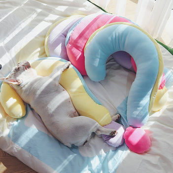 Orthopädisches Wirbelsäulenstützkissen Hundeschlafkissen