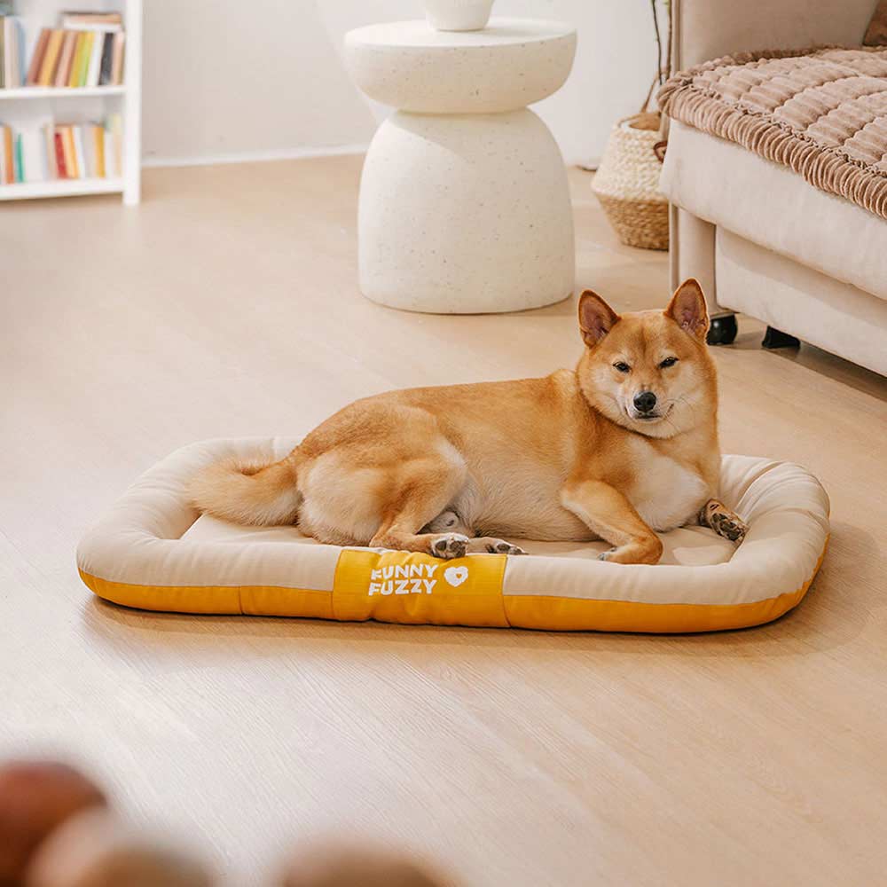 Wasserfestes und bissfestes Memory-Schaum-Orthopädisches Hundematte für die Hundebox