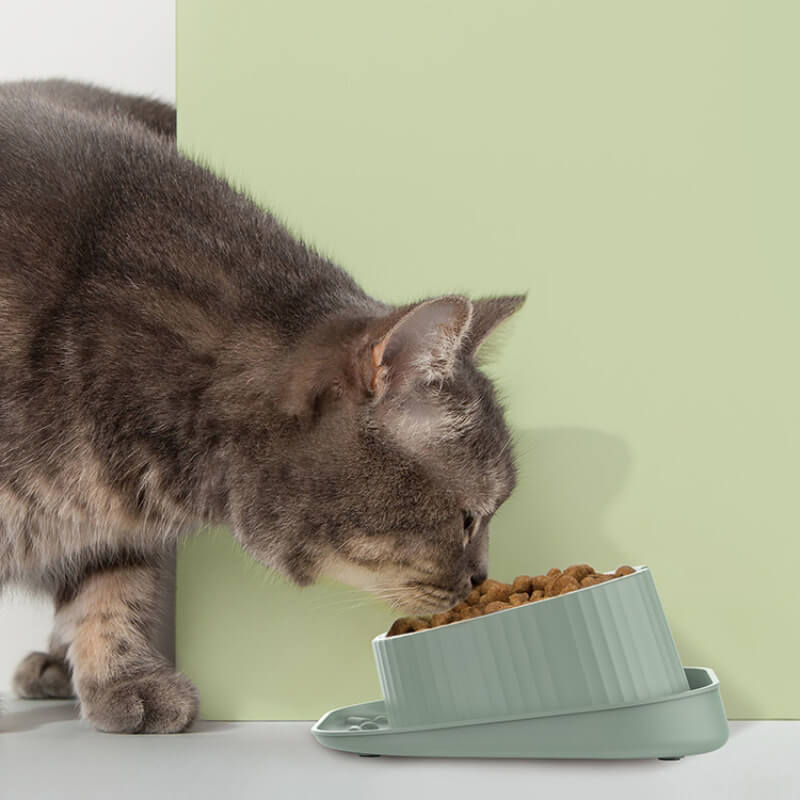 Auslaufsicherer Futternapf zum Nackenschutz für Haustiere