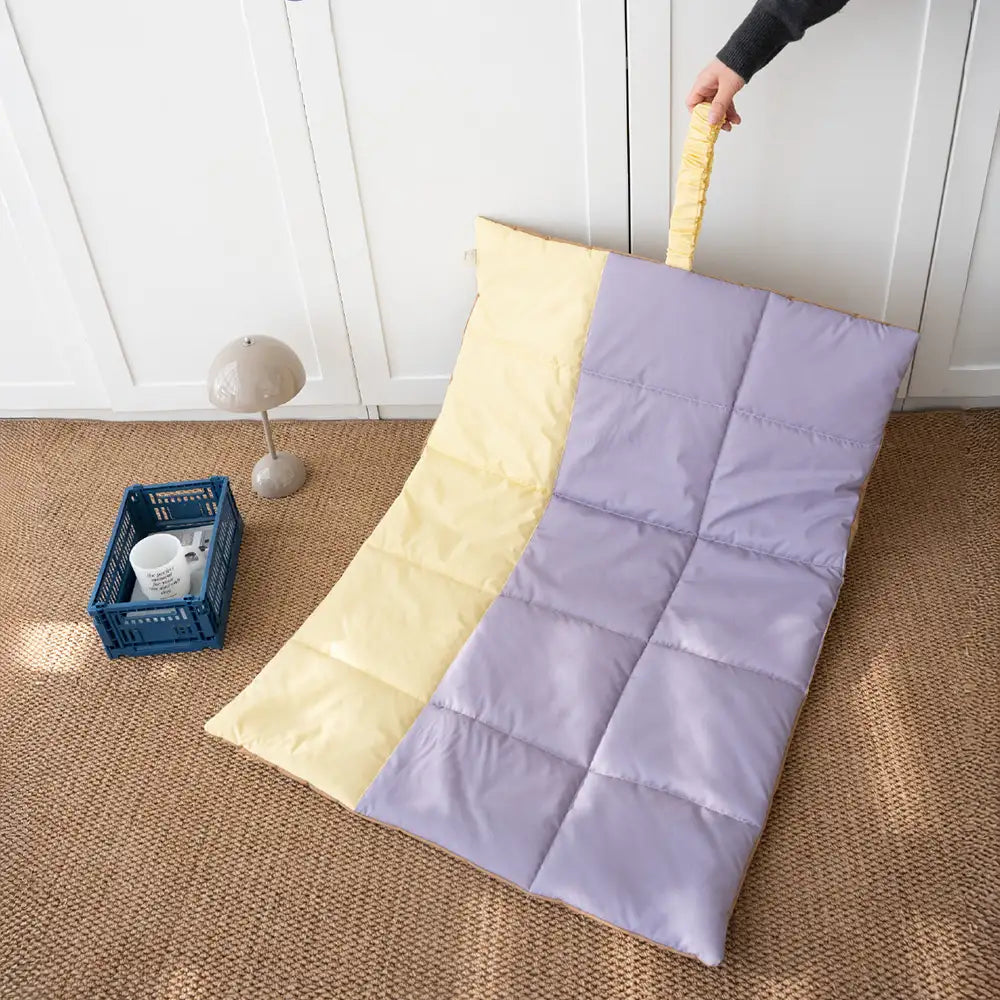 Tragbare faltbare beidseitige wasserabweisende Hundematte für Outdoor-Reisen und Camping