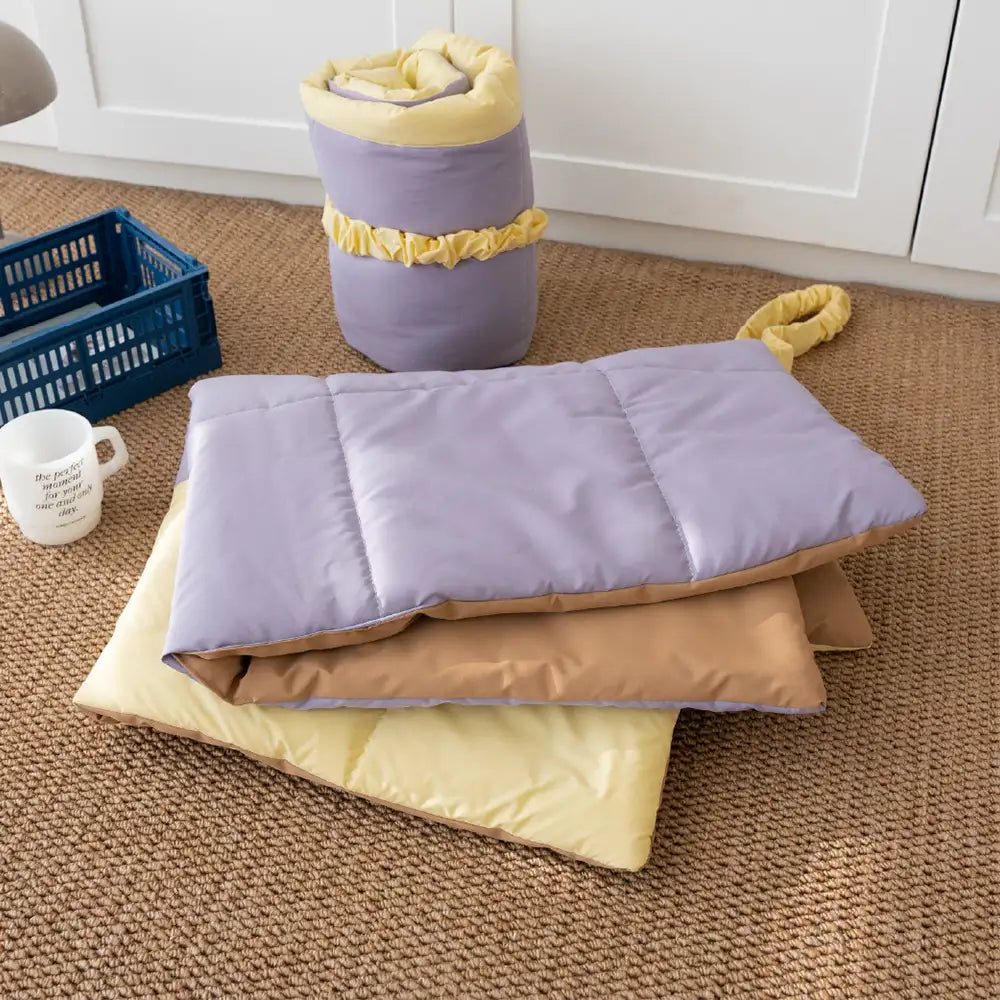 Tragbare faltbare beidseitige wasserabweisende Hundematte für Outdoor-Reisen und Camping