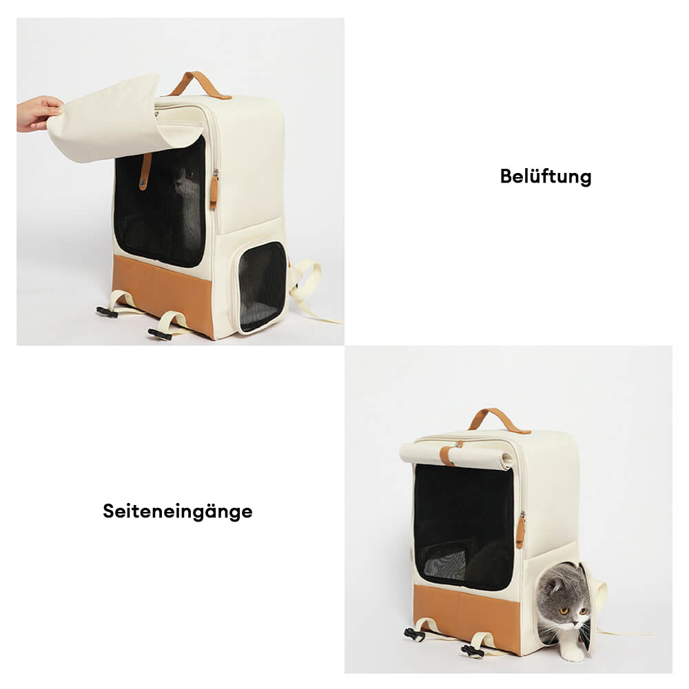 Quadratischer Atmungsaktiver Faltbarer Tragbarer Designer-Rucksack