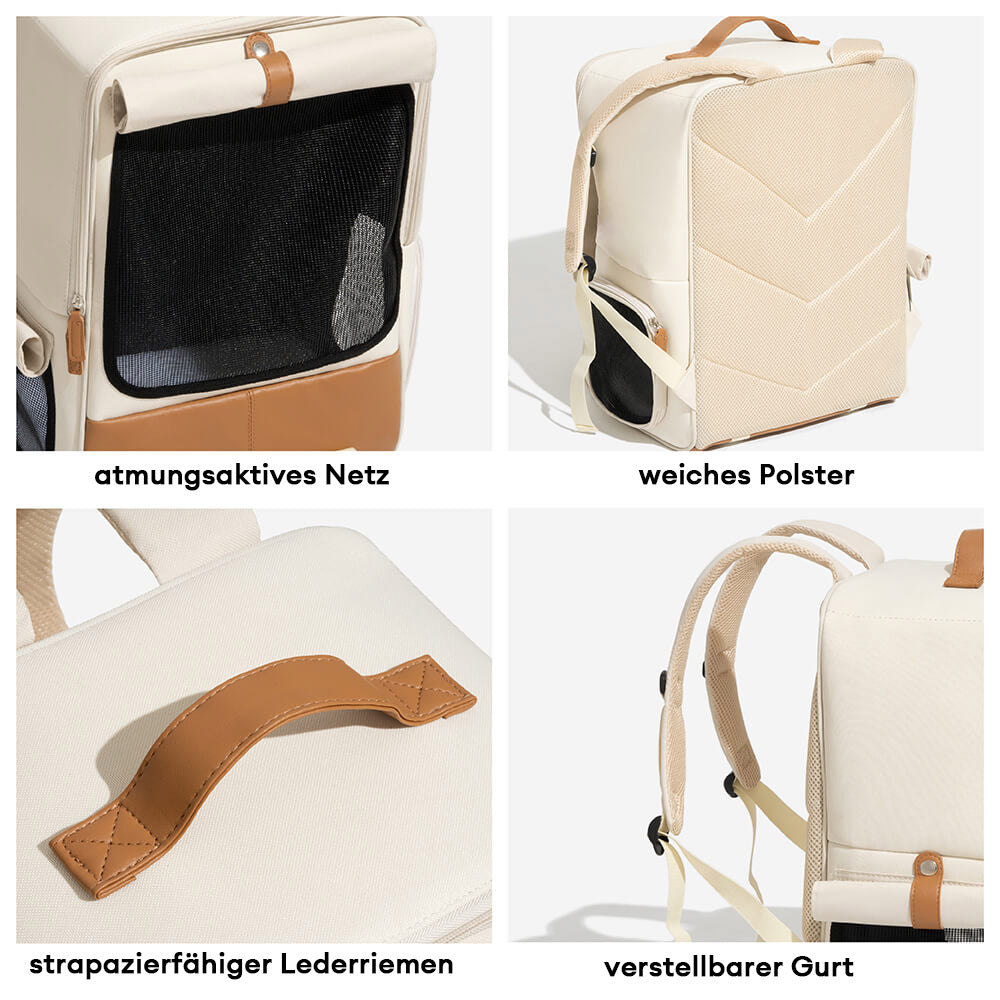 Quadratischer Atmungsaktiver Faltbarer Tragbarer Designer-Rucksack