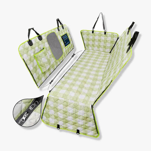 Wasserdicht Kratzfest Hundeautositzbezüge aus Kationischer Stoff & Oxford-Stoff