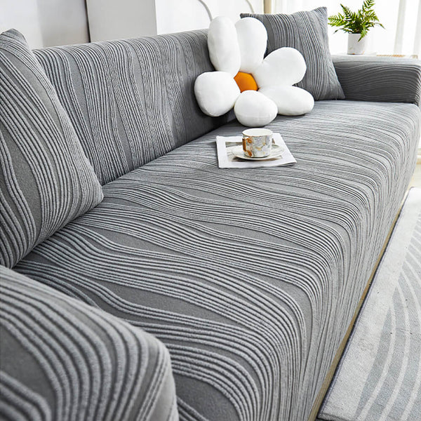 Jacquard-Elastischer-Sofabezug mit Vollbezug und kratzfestem Bezug