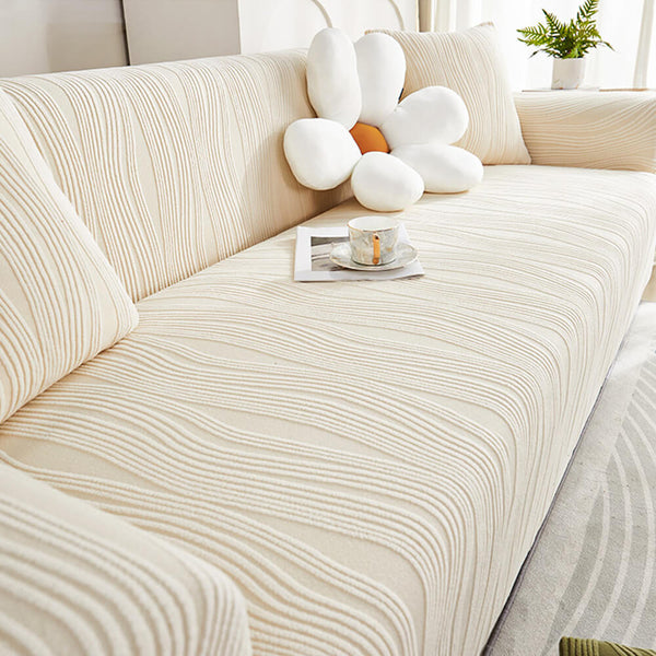 Jacquard-Elastischer-Sofabezug mit Vollbezug und kratzfestem Bezug