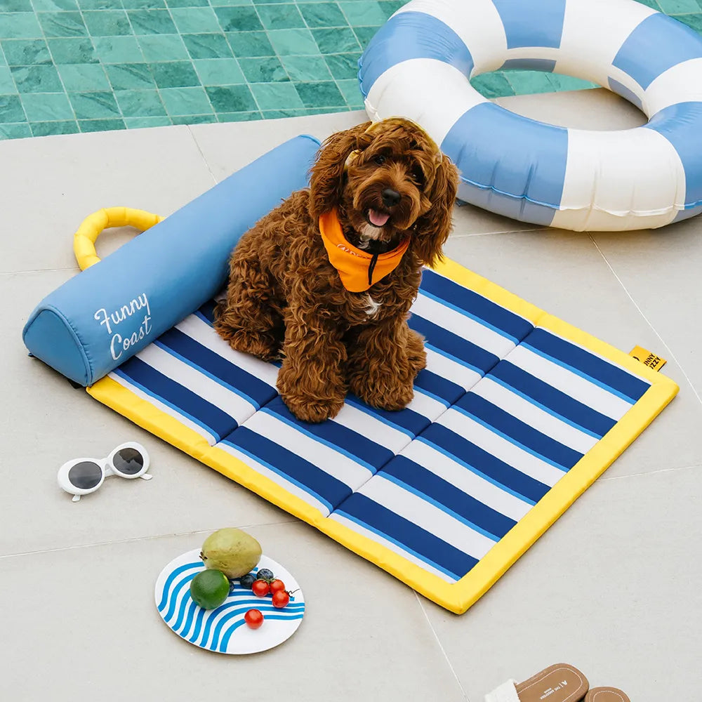 Kühlmatte Hund Atmungsaktive Kühlmatte für Hunde Faltbar Chill Nest