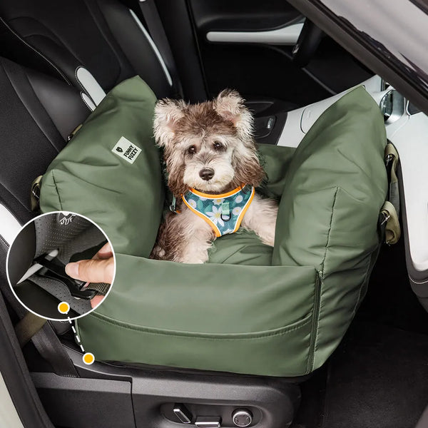 Wasserfestes ISOFIX Hundesitz-Bett – FirstClass