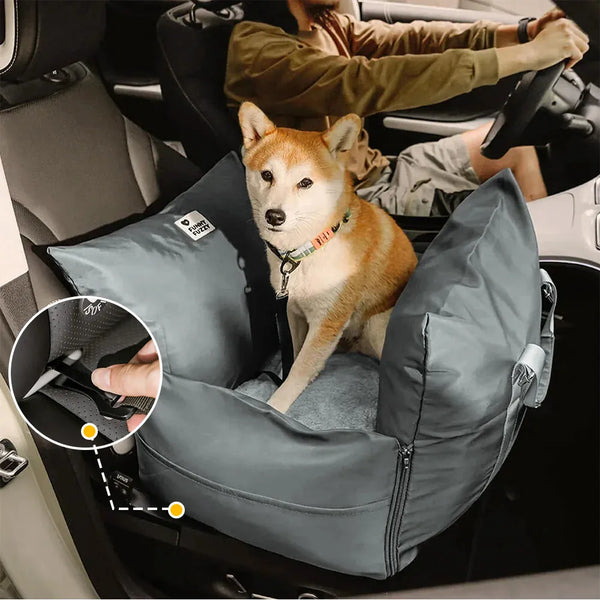 Wasserfestes ISOFIX Hundesitz-Bett – FirstClass