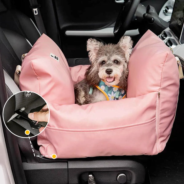 Wasserfestes ISOFIX Hundesitz-Bett – FirstClass