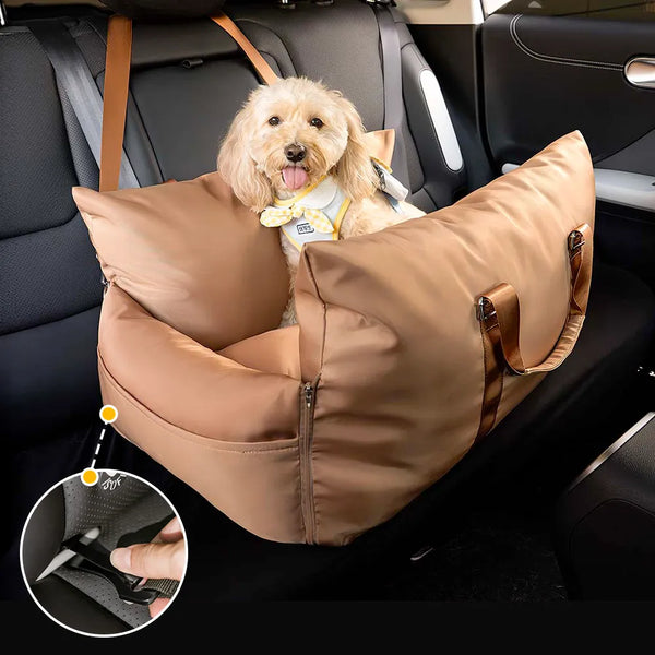 Wasserfestes ISOFIX Hundesitz-Bett – FirstClass