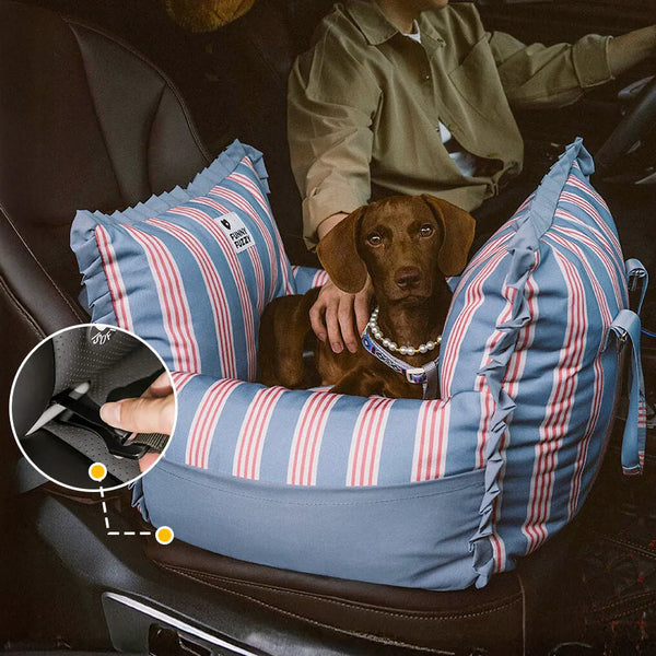 Wasserfestes ISOFIX Hundesitz-Bett – FirstClass