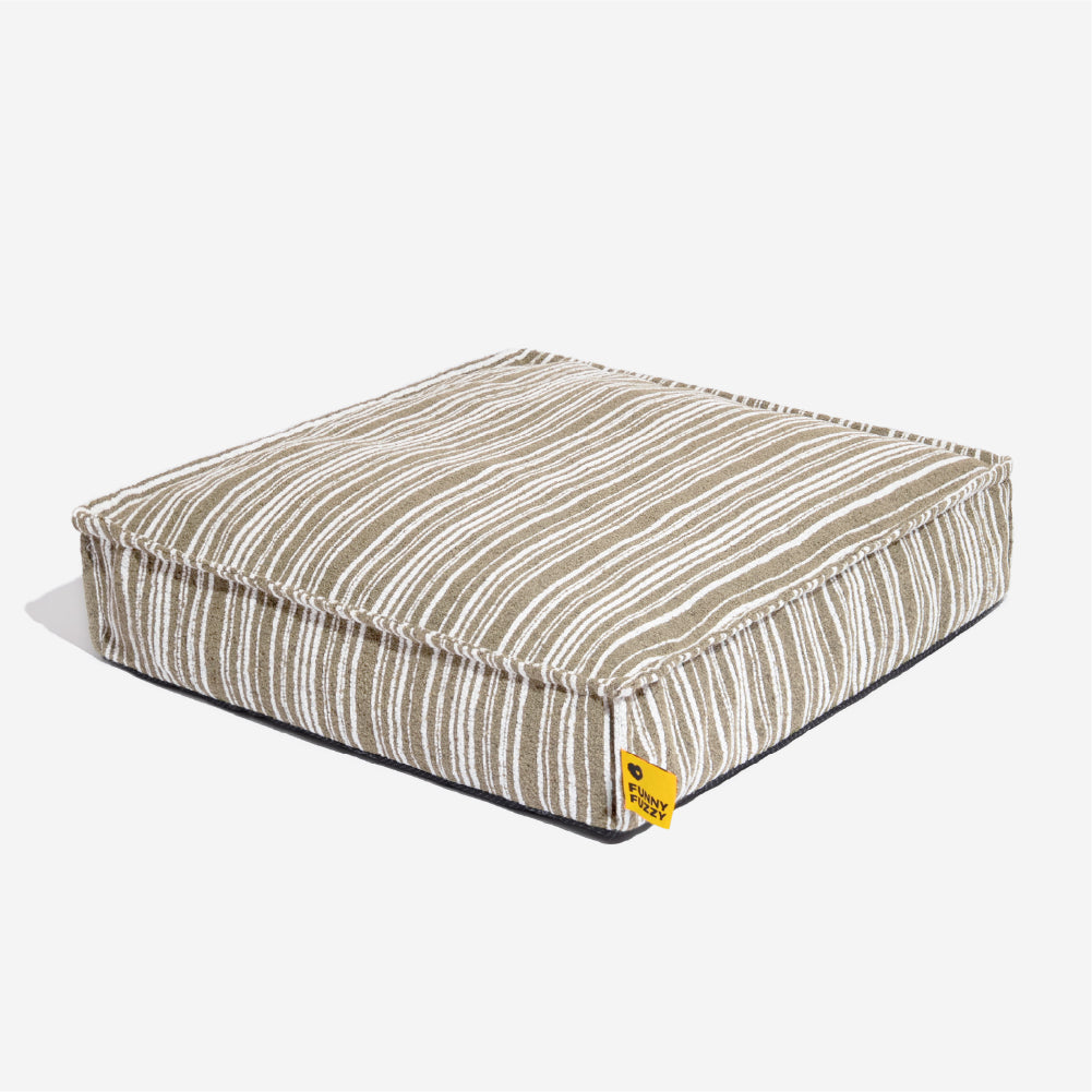 Nachhaltiger Stauraum Pouf Ottoman & Hundebett - Funnyfuzzy SnugNest