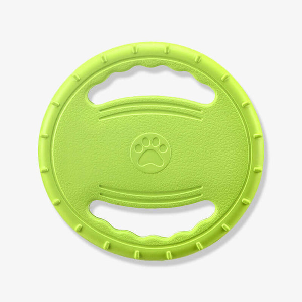 Interaktive Hunde-Frisbee Lenkrad Wurfspielzeug aus Gummi