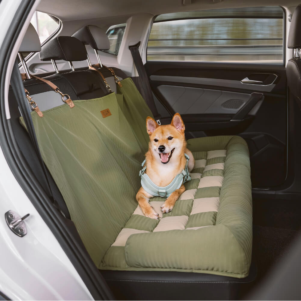 Reise Rückenkissen Sicherheit Rücksitz großes Hund Auto Sitzbett - Roadtrip