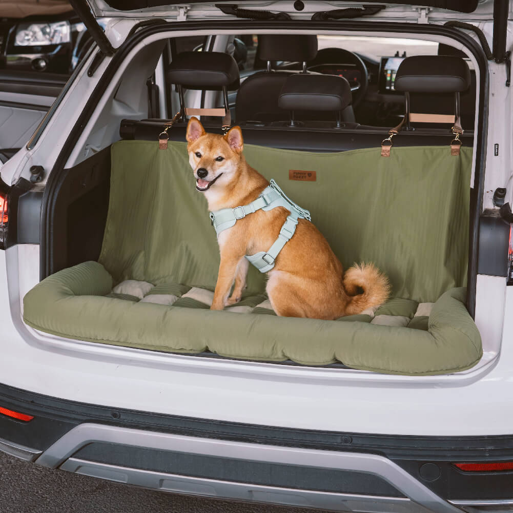 Reise Rückenkissen Sicherheit Rücksitz großes Hund Auto Sitzbett - Roadtrip