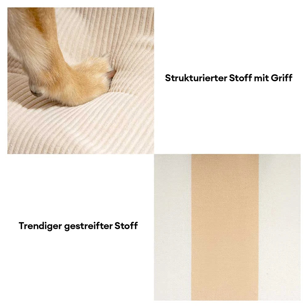 Trendige gestreifte abnehmbare Schwamm-Anti-Rutsch-Tierleiter - SafeStep