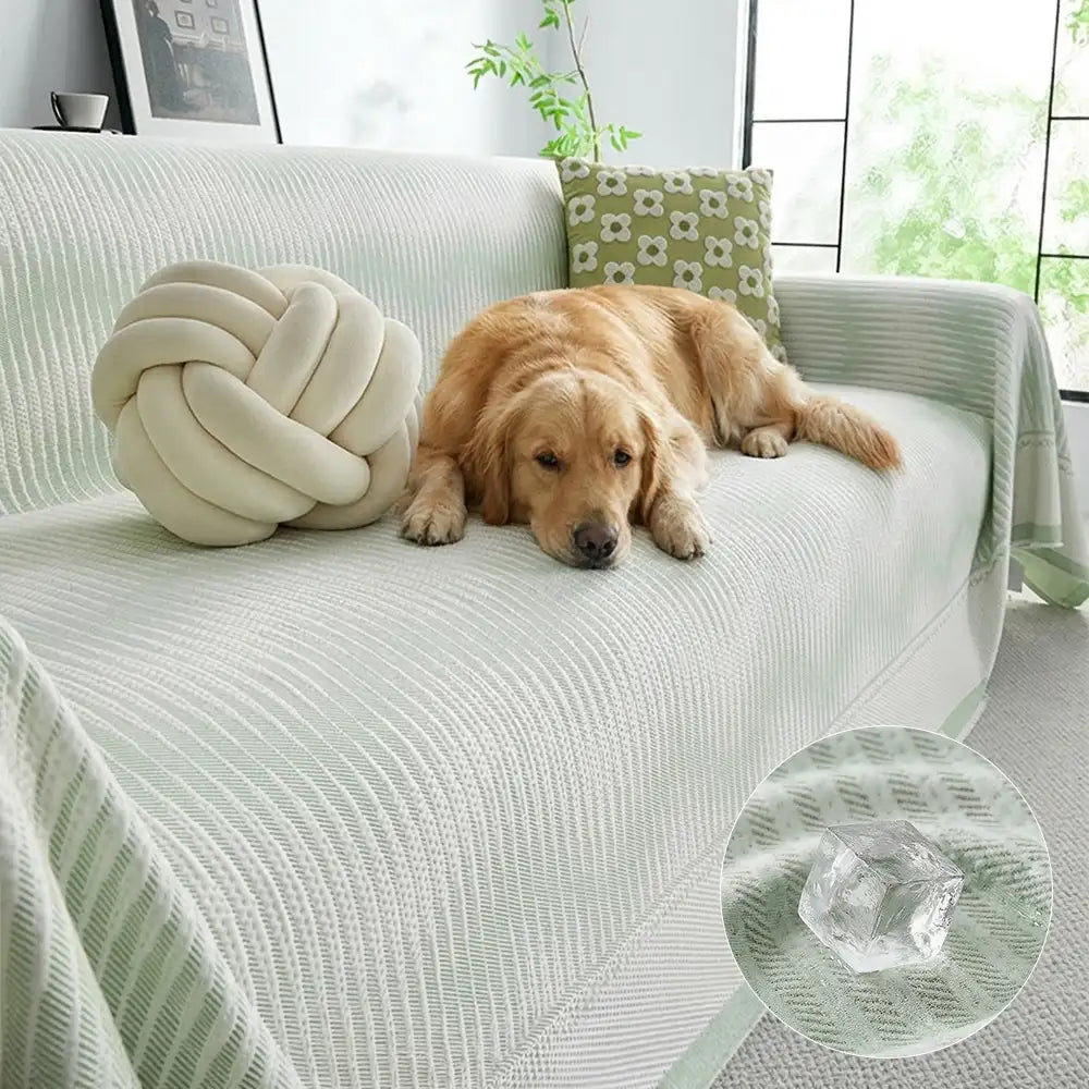 Moderne geometrische kühlende Eiskristall atmungsaktive Sofa-Decke Couchbezug